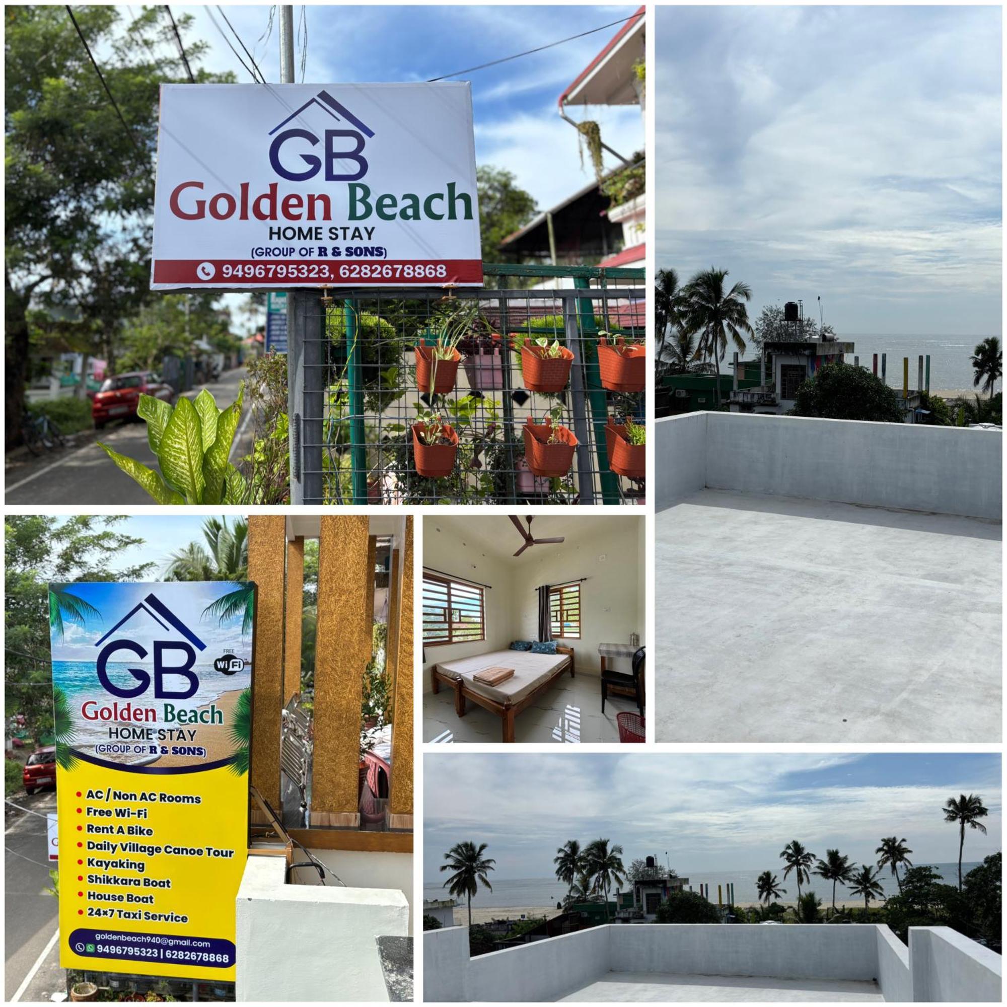 Golden Beach Home Stay Alappuzha Exterior foto